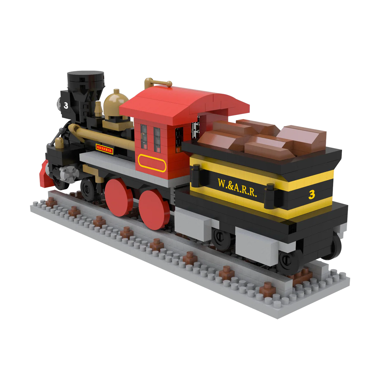 4-4-0 Steam Locomotive - Image 3
