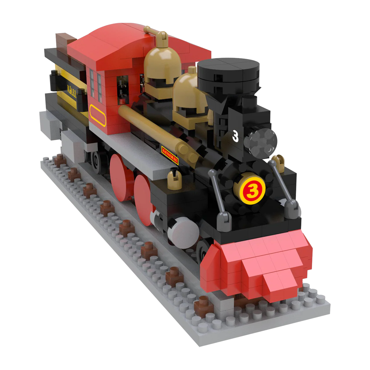 4-4-0 Steam Locomotive - Image 4