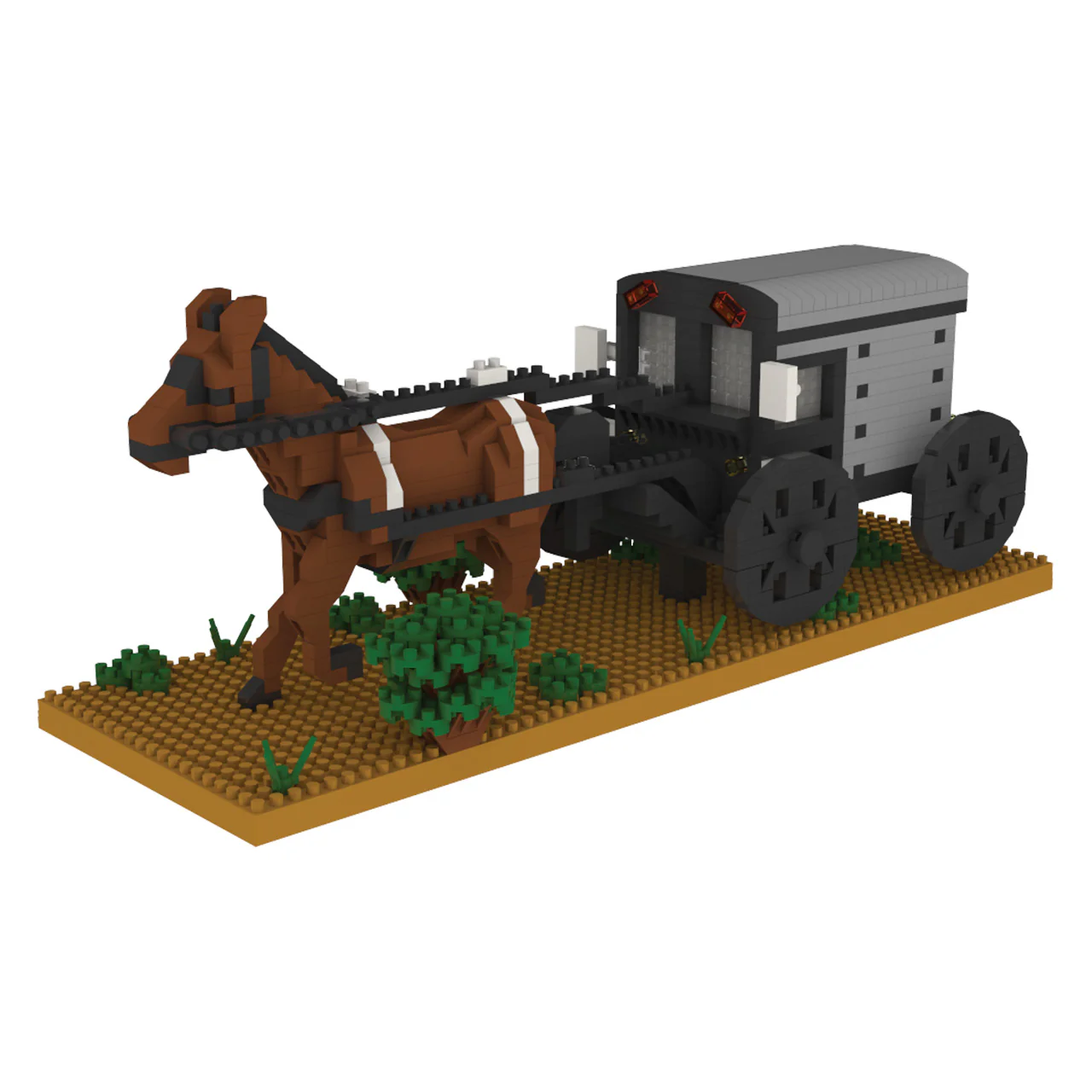 Amish Horse and Buggy - Image 3