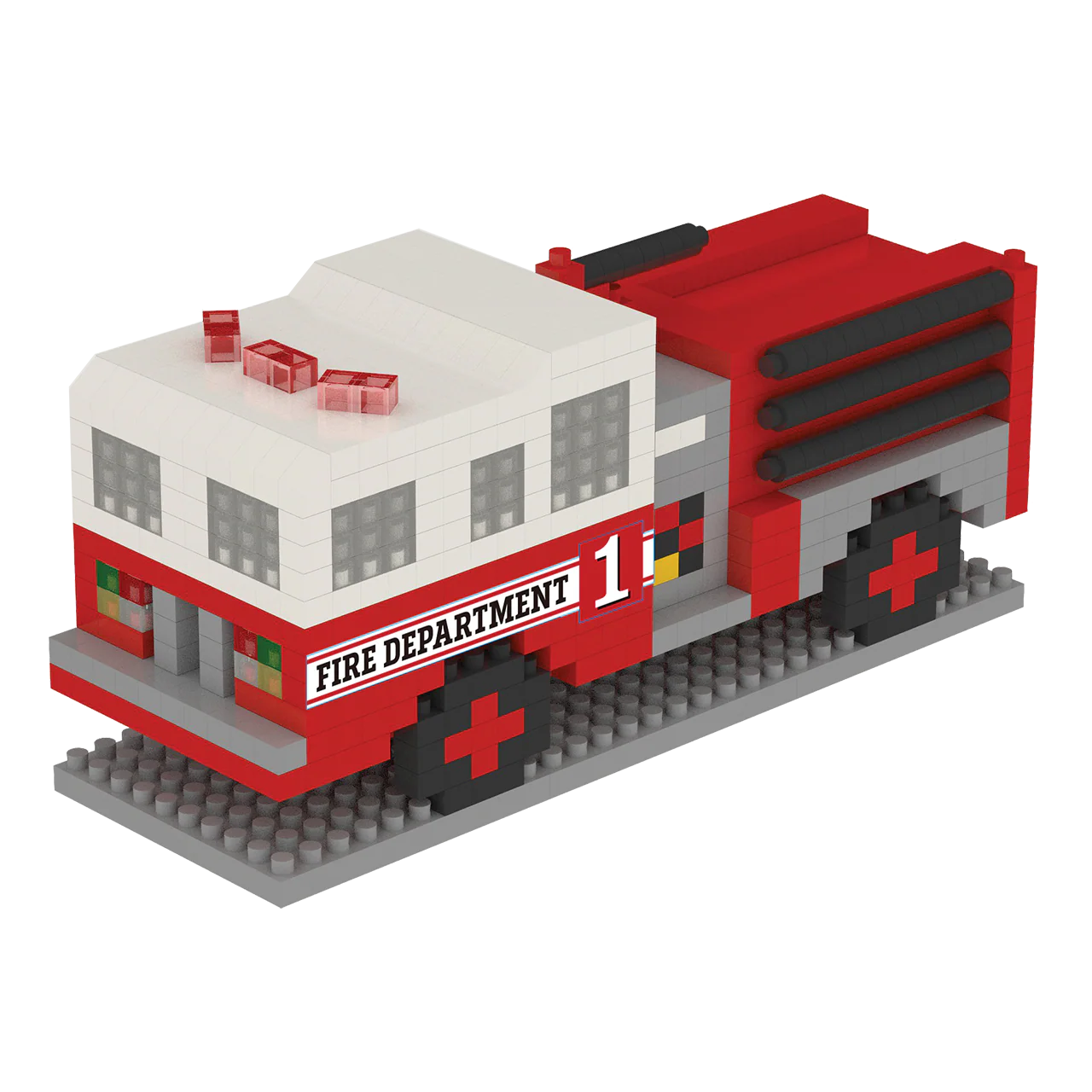 Fire Truck Mini Block Set - Image 3