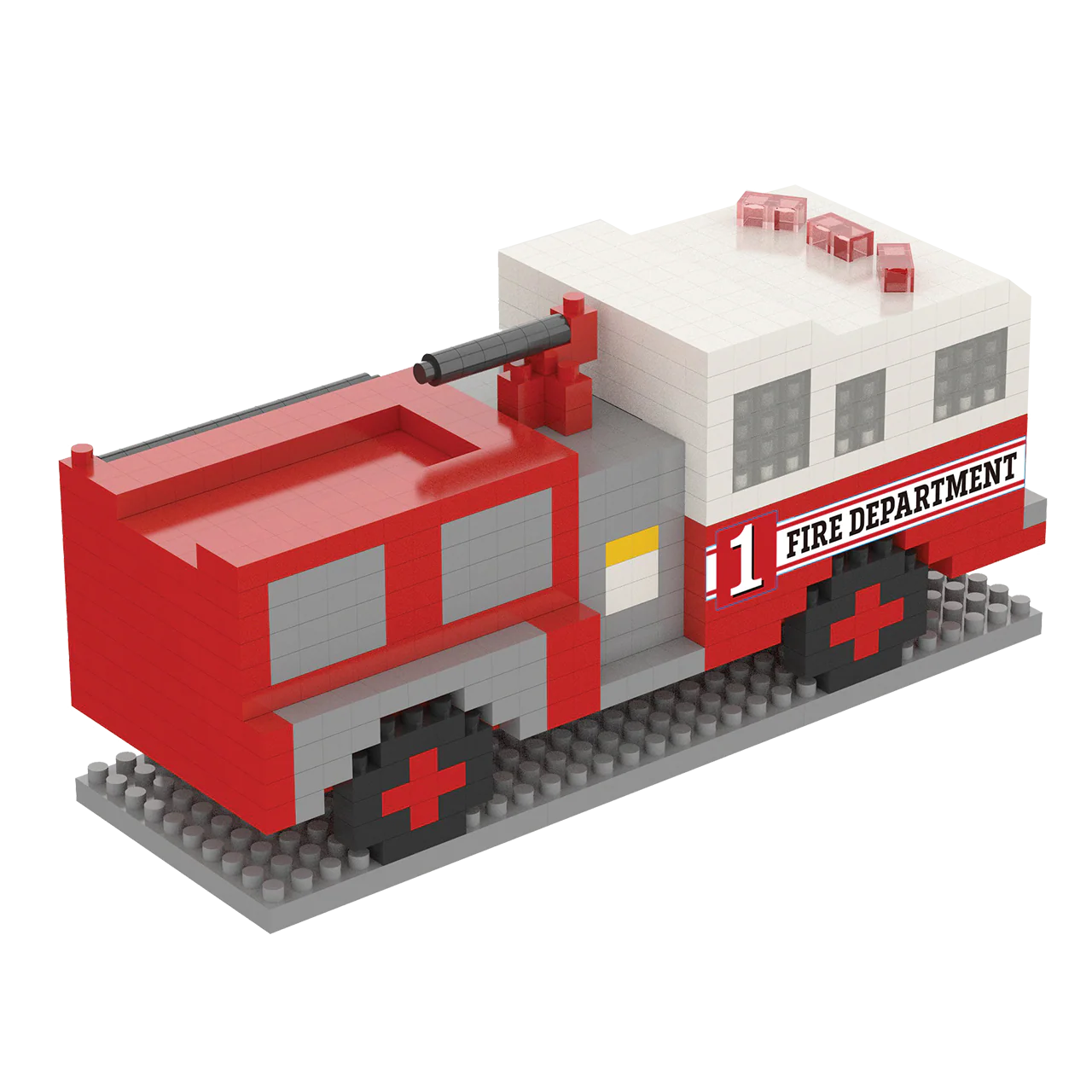 Fire Truck Mini Block Set - Image 4