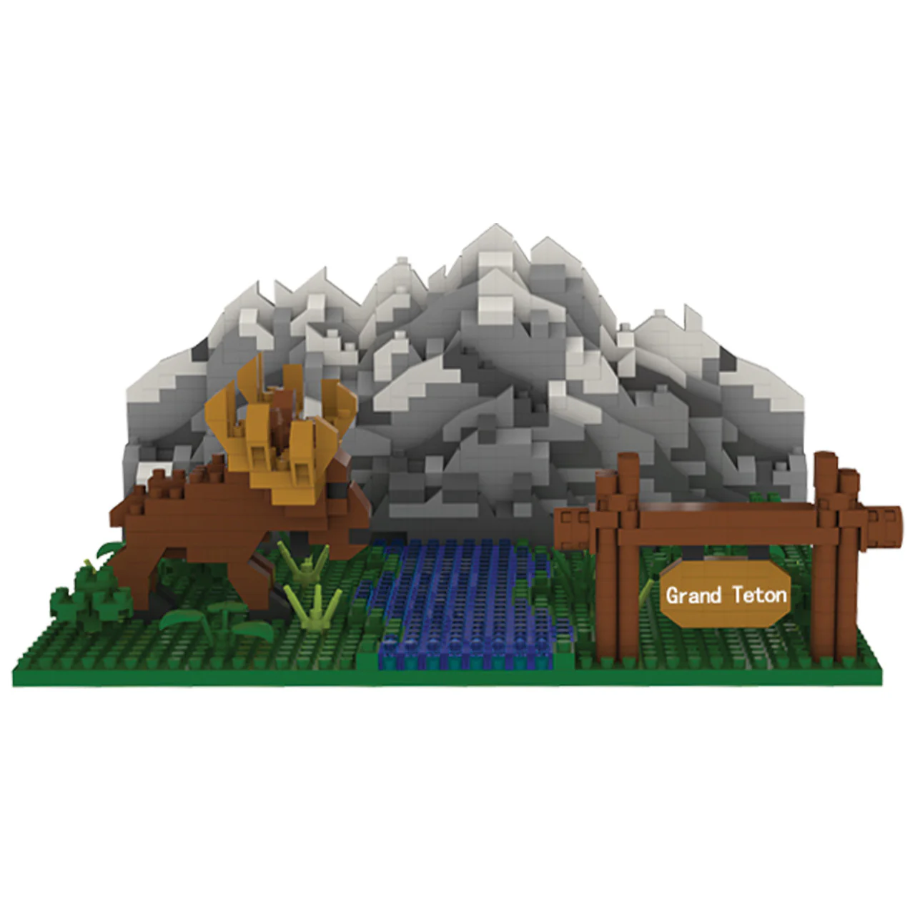 Grand Teton w/ Moose - Image 2