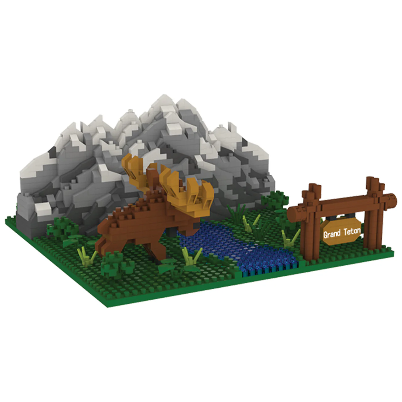 Grand Teton w/ Moose - Image 3