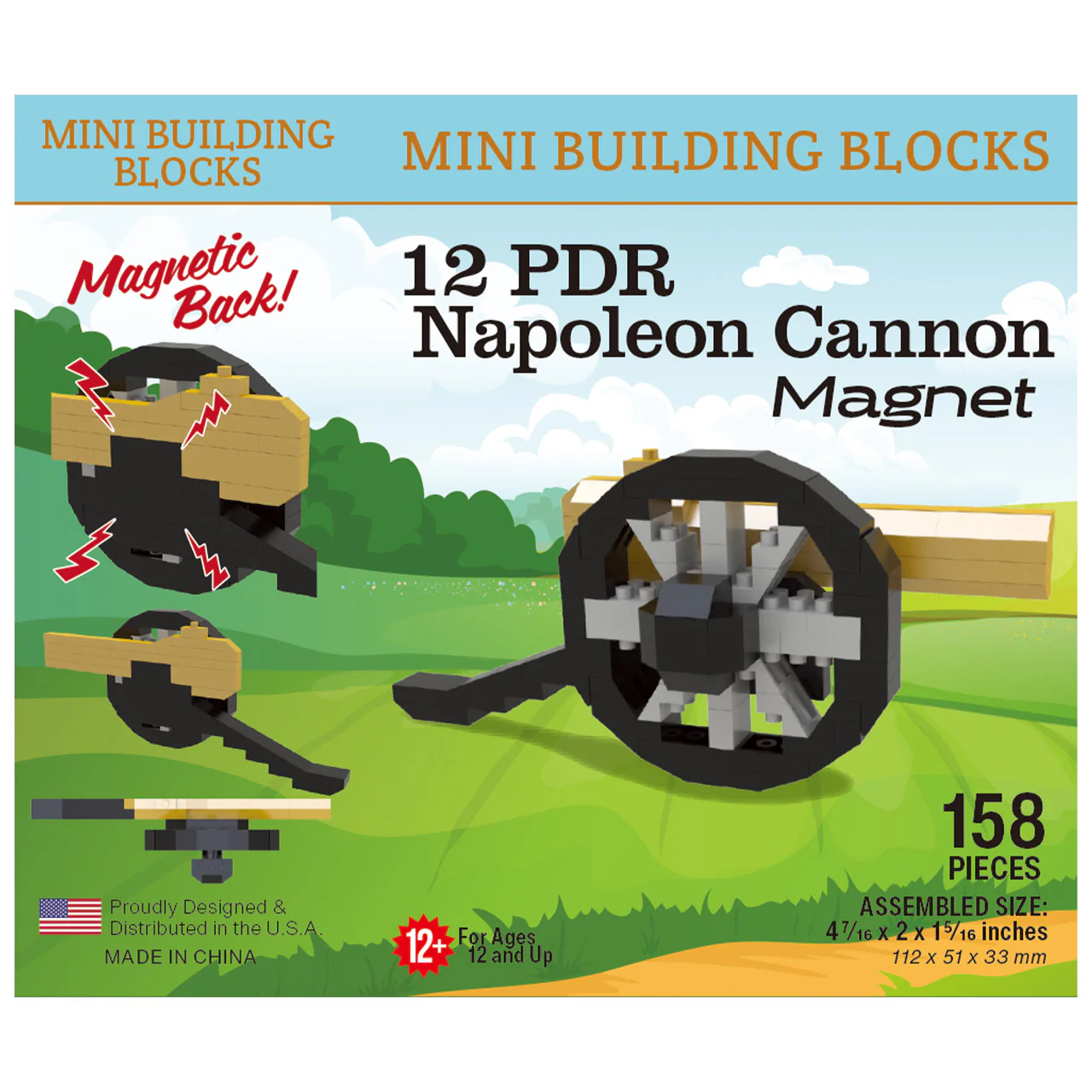 Napoleon Cannon Magnet - Image 6