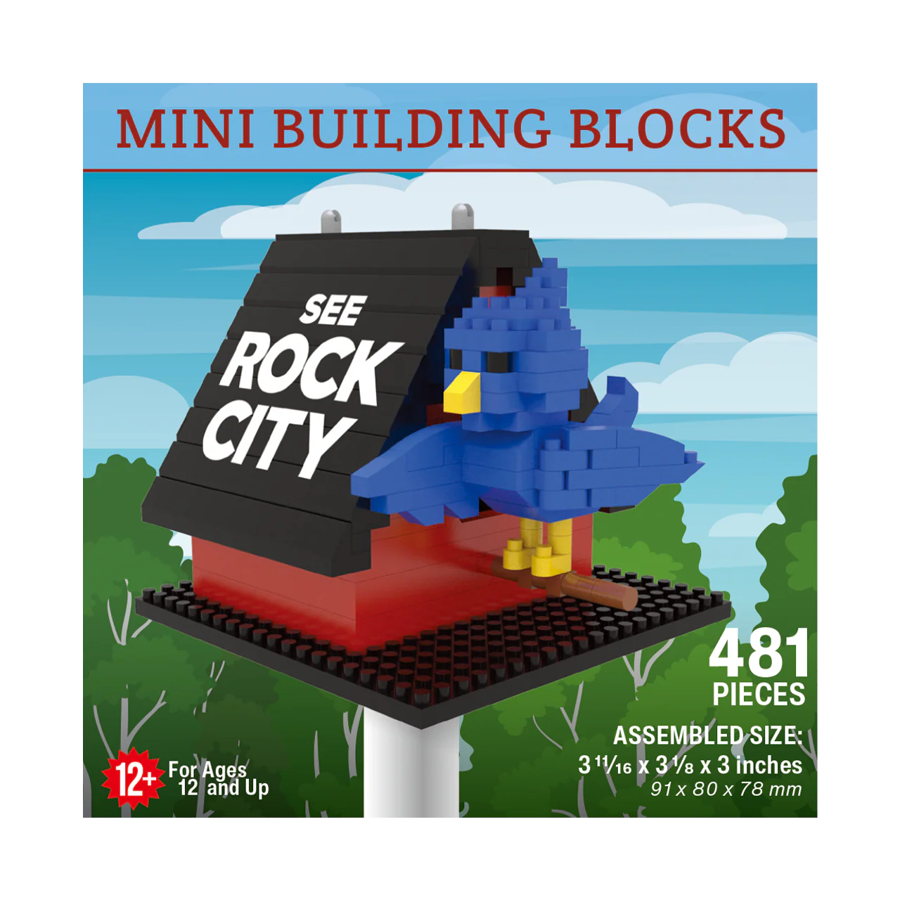See Rock City Birdhouse