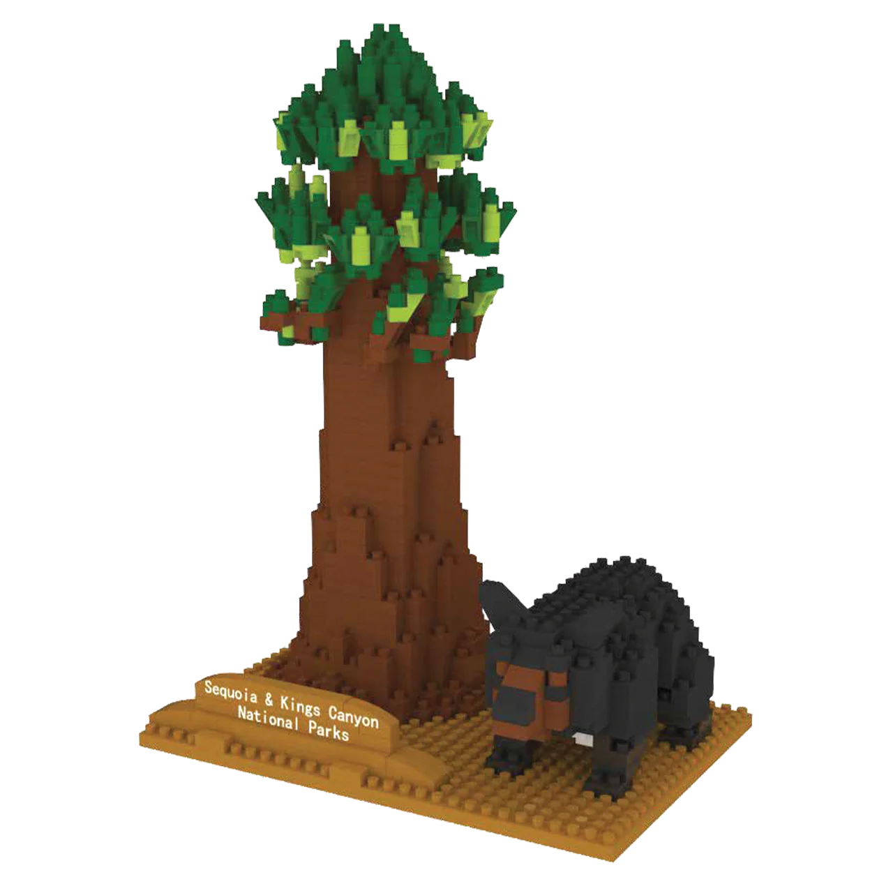 Sequoia Tree with Black Bear - Image 5