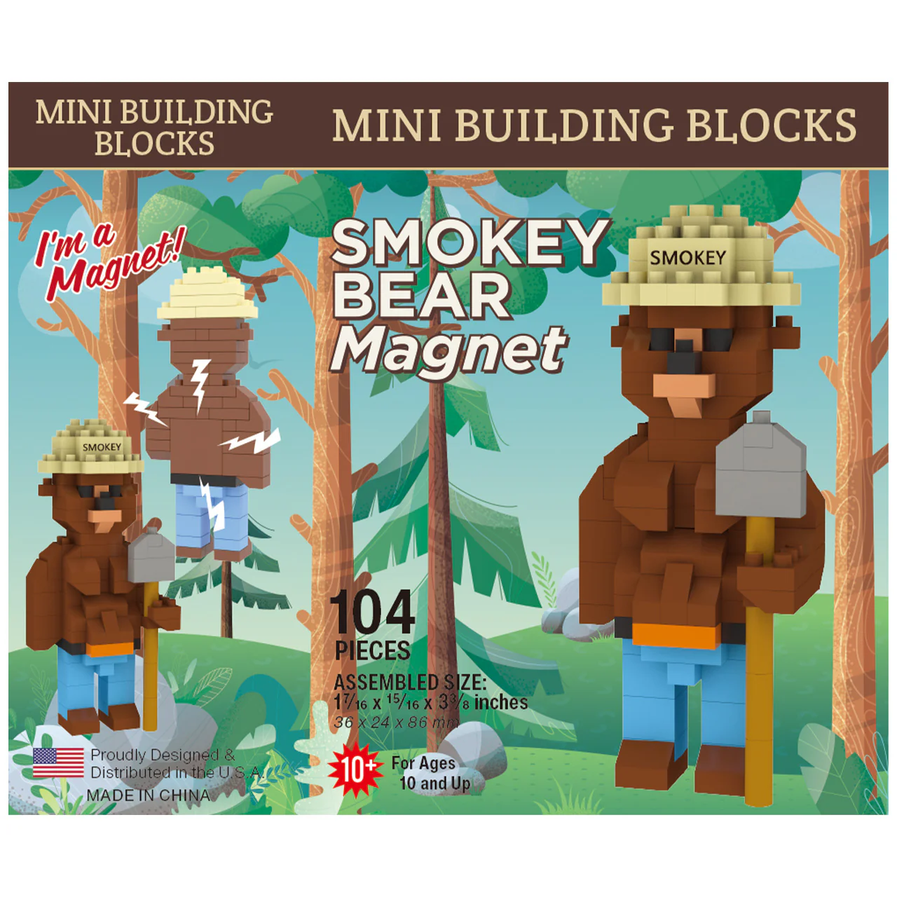 Smokey Bear Magnet - Image 5