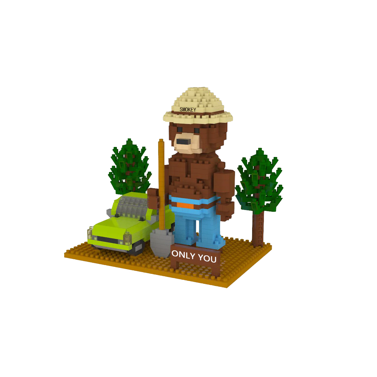 Smokey Bear with Jeep - Image 5