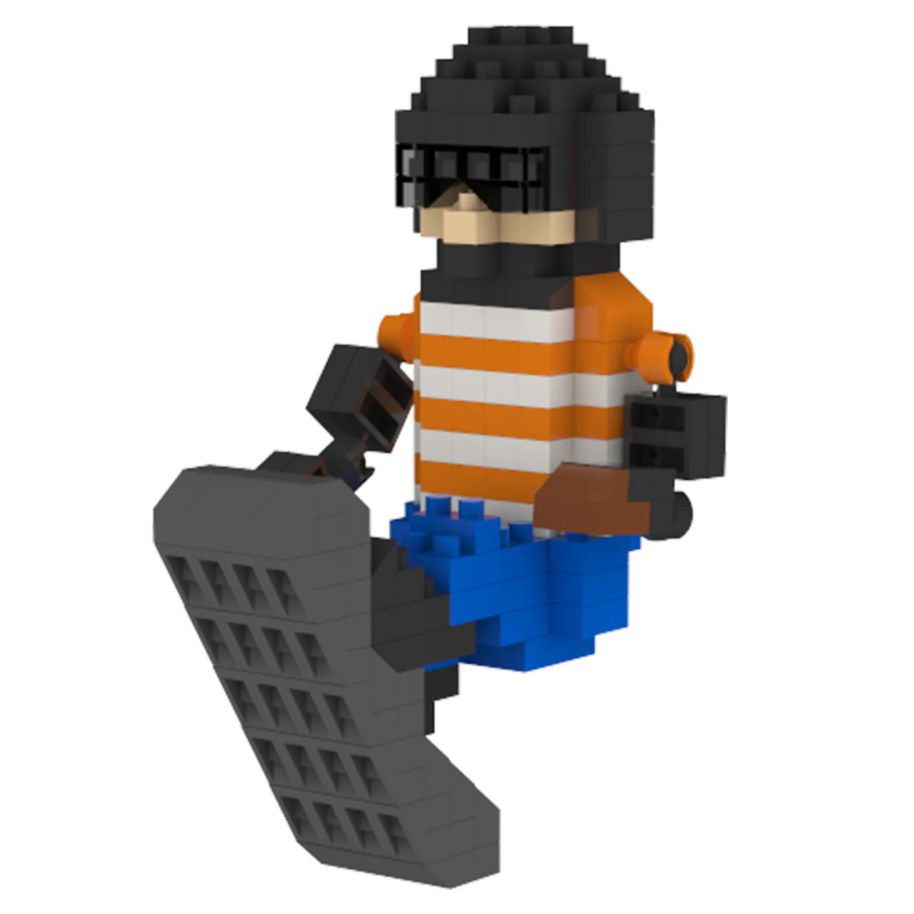 Snowboarder Magnet - Image 5