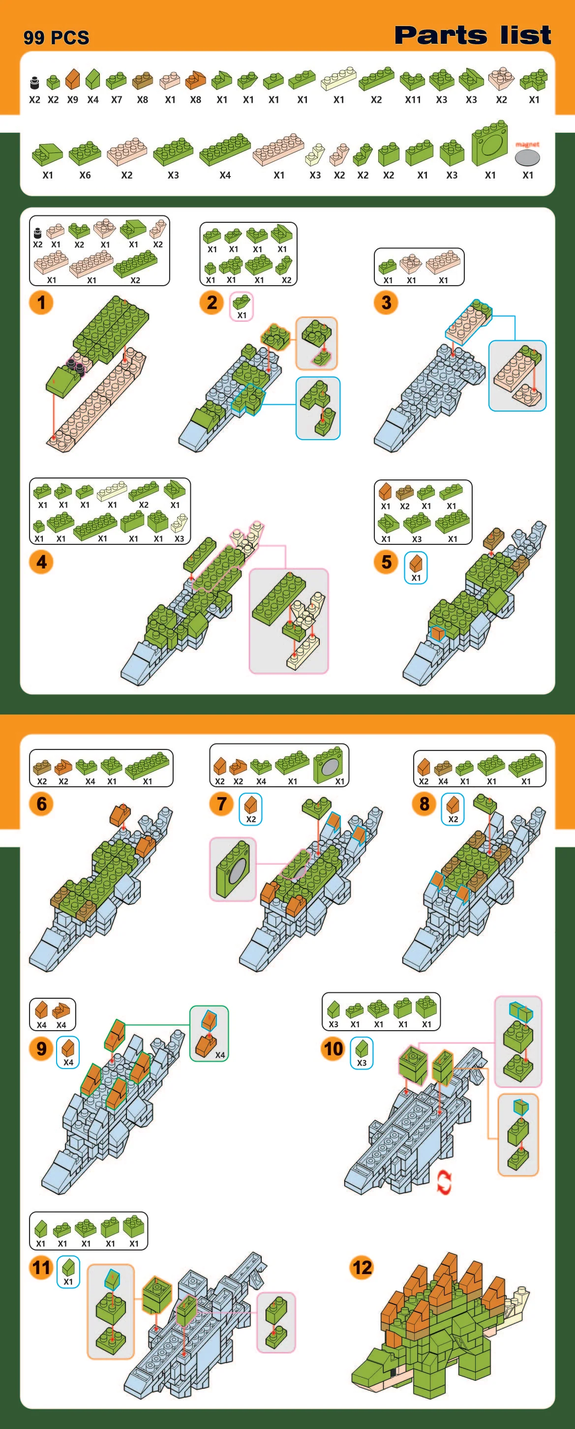 Stegosaurus Magnet - Image 6