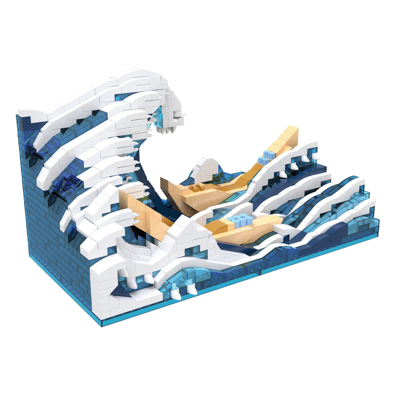 Tsunami by Hokusai - Image 3