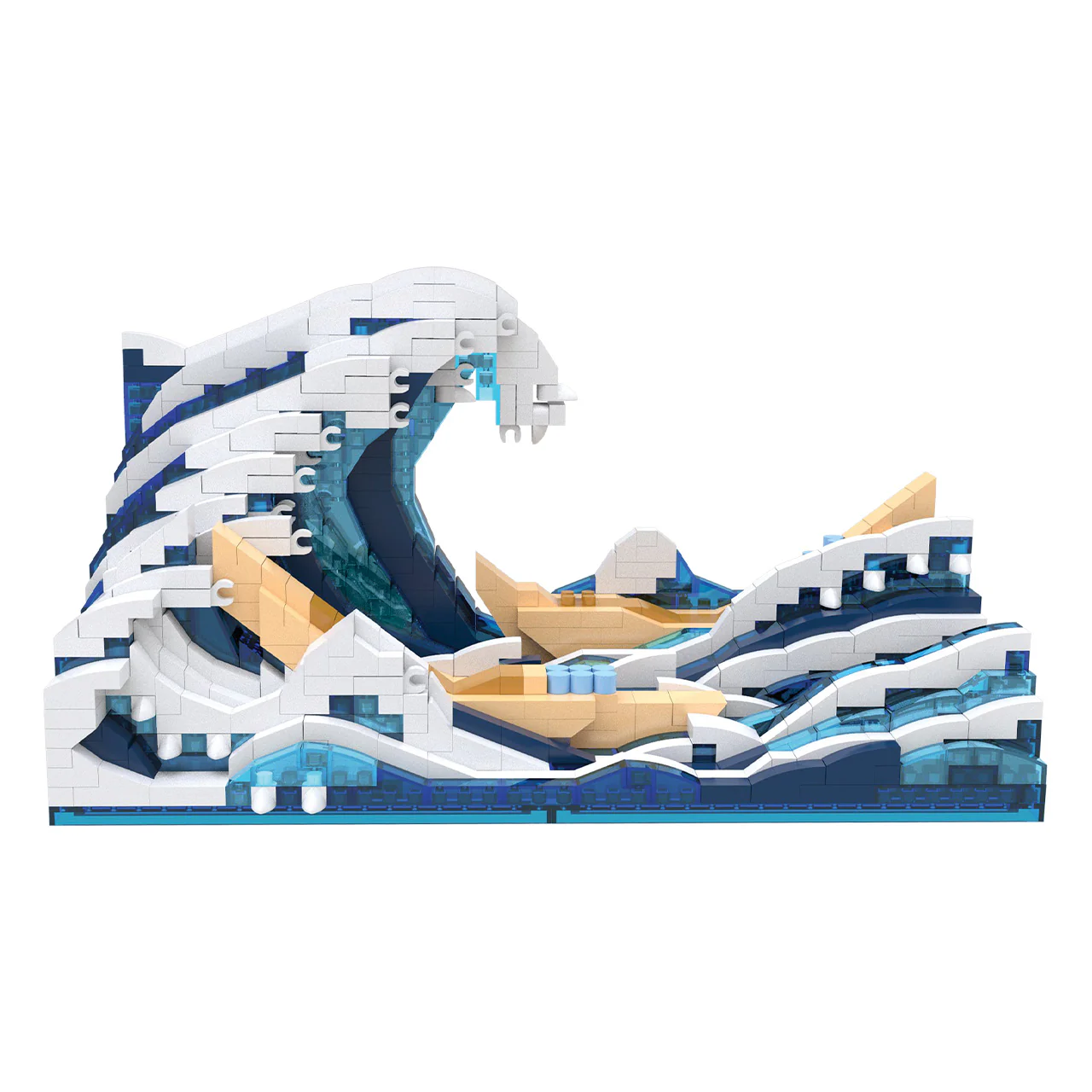 Tsunami by Hokusai - Image 4