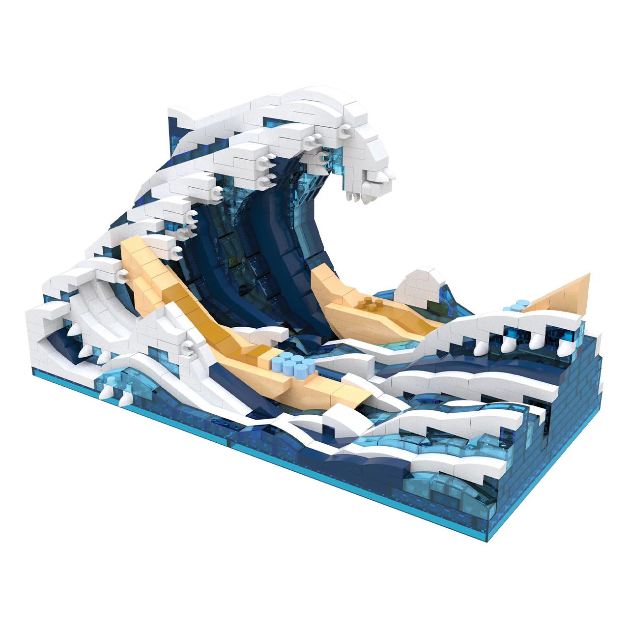 Tsunami by Hokusai - Image 6